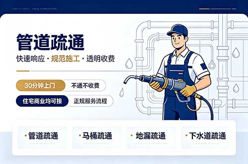 荣昌管道疏通