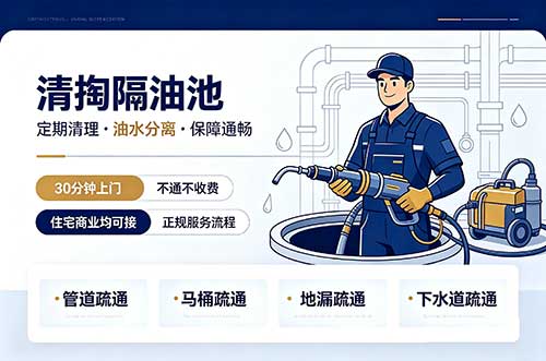 荣昌清掏隔油池